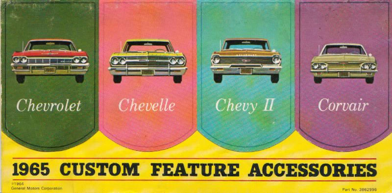 1964 Chevrolet Custom Features Folder Page 5